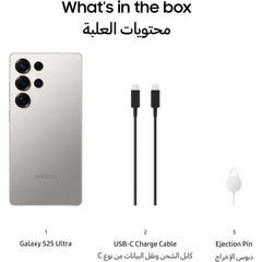 Samsung Galaxy S25 Ultra AI Phone, 256GB Storage, 12GB RAM