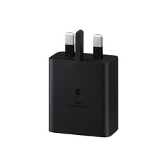 Samsung Galaxy Official 45W Travel Adapter, Super-Fast Charging (UK Plug with USB Type-C Cable), Black