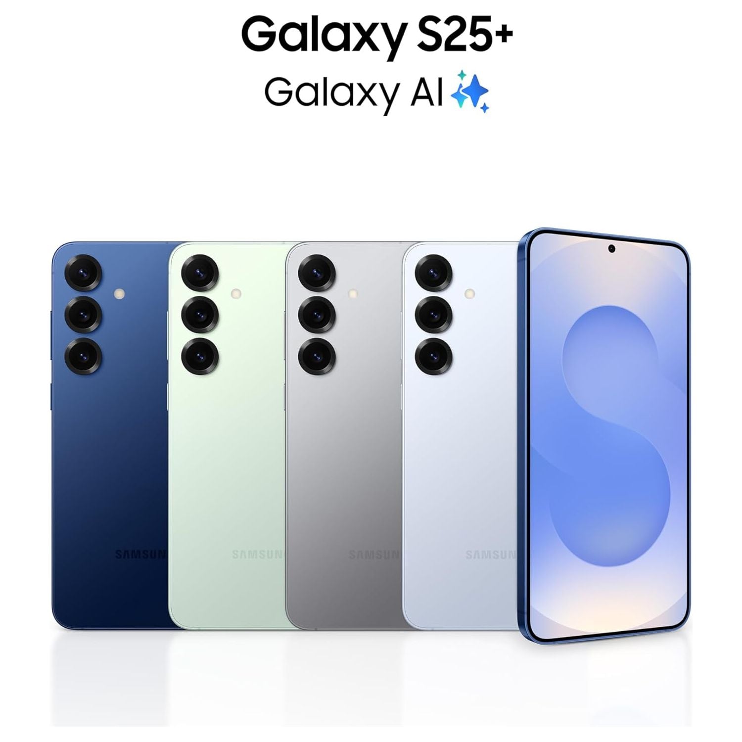 Samsung Galaxy S25+ AI Phone, 256GB Storage, 12GB RAM