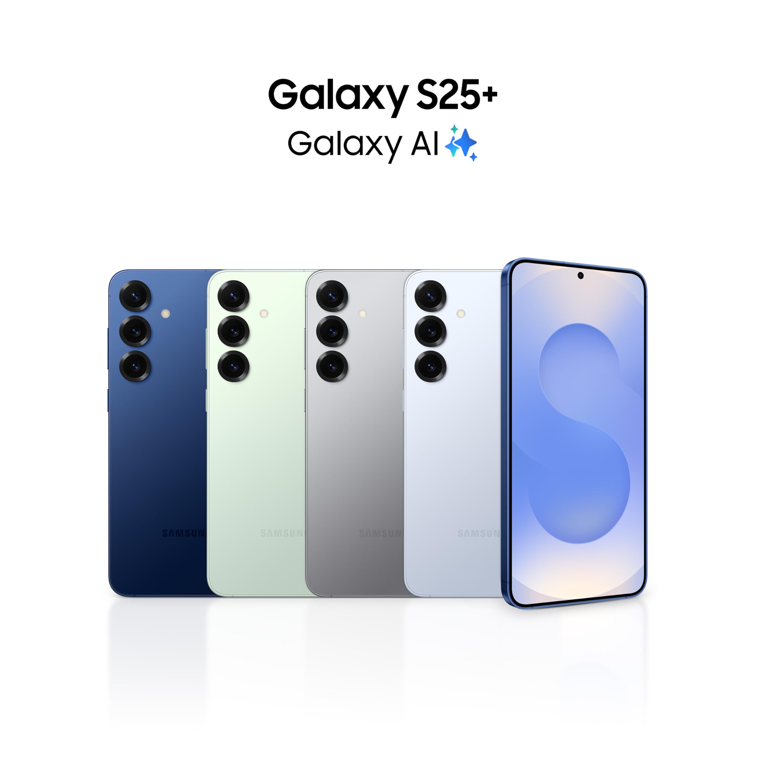 Samsung Galaxy S25+ AI Phone, 256GB Storage, 12GB RAM