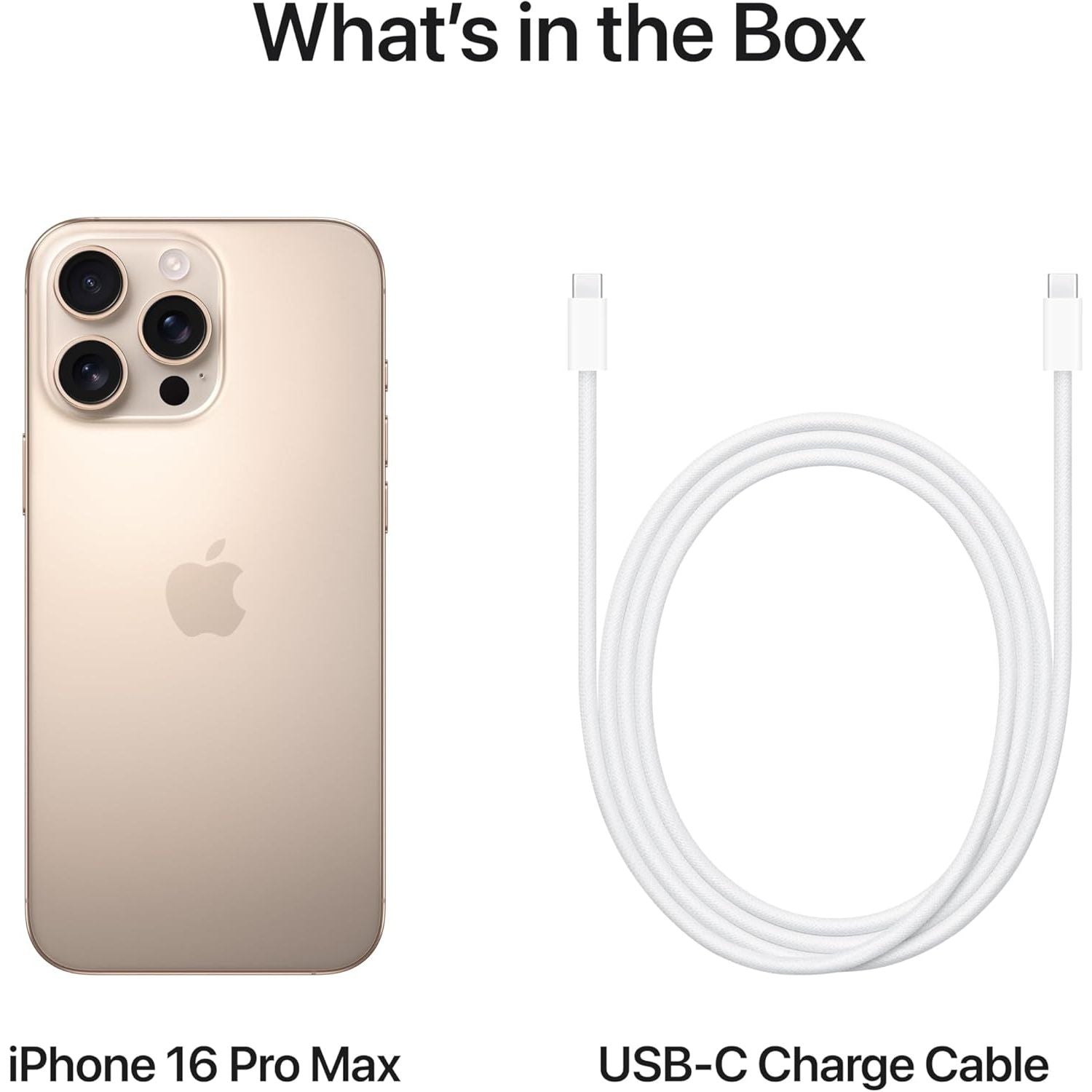 Apple iPhone 16 Pro Max (256 GB) - Desert Titanium